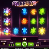 Lizaro - Machine à Sous Starburst - NetEnt