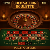 Lizaro - Gold Saloon Roulette Game